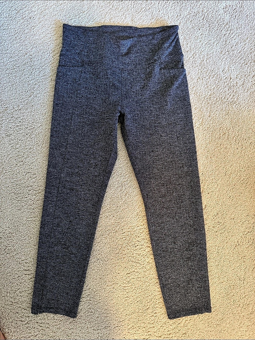Athleta Delancey Herringbone Tight Gray Houndstooth Medium